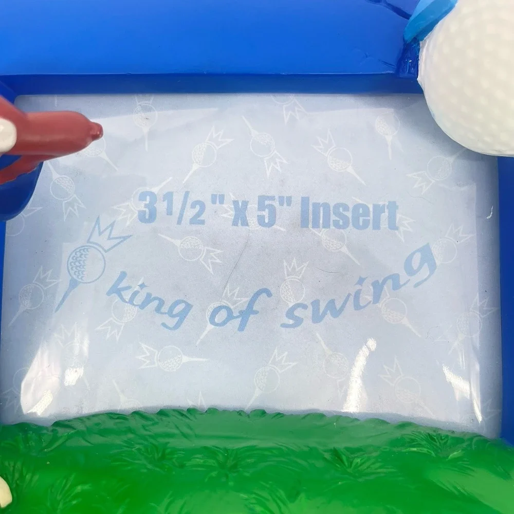 Vintage 1998 Tazmanian Devil Golf Picture Frame 3.5